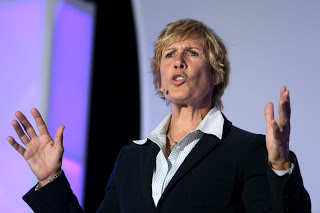 Diana Nyad, pictured earlier this year at a sports psychology conference in Phoenix