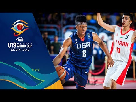 Iran v USA - Full Game - FIBA U19 Basketball World Cup 2017