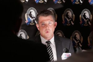 Collingwood CEO Gary Pert has resigned.