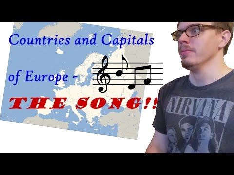 ALL Countries and Capitals of Europe... IN SONG!