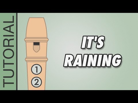 It's Raining - Recorder Karate Green Belt