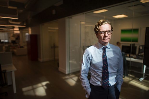 Cambridge Analytica mines data but CEO Alexander Nix doesn't like giving away much about himself.