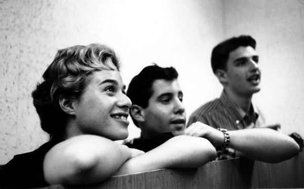 Carole King, Paul Simon and Gerry Goffin in 1957.