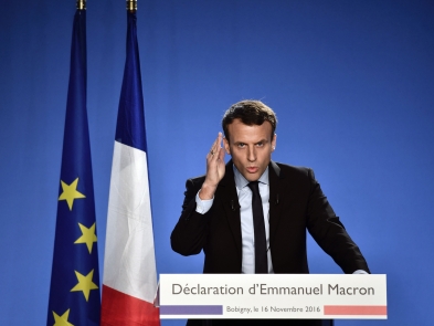 Emmanuel Macron.