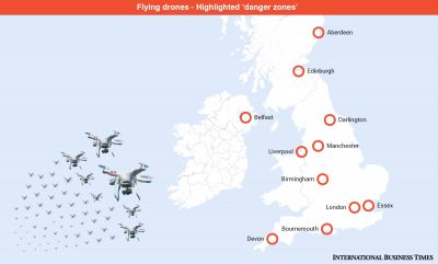 Some No Fly Zones in the UK