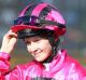 On the rise: apprentice Rachel King has been at the top of her form since starting to ride in Sydney on Saturdays.