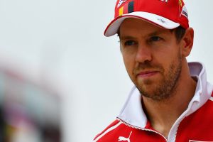 One-point lead: Vettel lost ground to Lewis Hamilton..