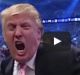 President Donald Trump in the mock video, where he takes on the CNN logo in the wrestling ring. 