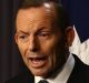 Prime Minister Tony Abbott held a late night press conference at 9.48pm following the coalition party room meeting on ...