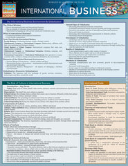 International Business Laminated Reference Guide