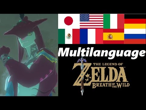 Sidon Multilanguage | Zora Prince | Zelda Breath of the Wild