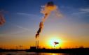 Sunset years ... power plant and Exxon Mobil oil refinery in Joliet, Illinois. Photo: Greg Wass via Flickr (CC BY-NC-SA).