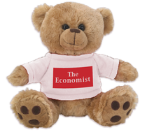 The Economist Brown Plush Big Paw Teddy Bear