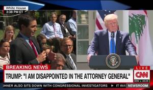 Trump Uses Press Conference To Pressure Sessions Into Resigning