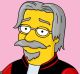 Simpsons creator Matt Groening in animated form.