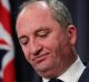 Deputy Prime Minister Barnaby Joyce addresses the media at Parliament House on Wednesday.