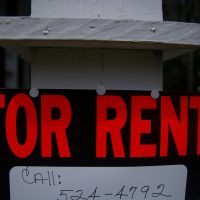 "For Rent" Sign