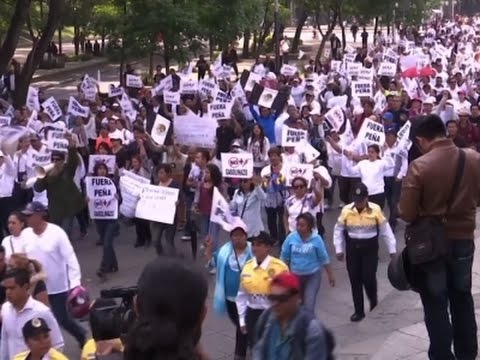 Raw: Protests in Mexico Over Rising Gas Prices