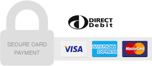 Secure card payments and Direct Debit