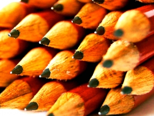 A bunch of pencils