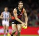 MELBOURNE, AUSTRALIA - JULY 22: Jobe Watson of the Bombers in action during the 2017 AFL round 18 match between the ...