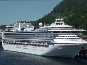 Sapphire Princess at Ketchikan, Alaska