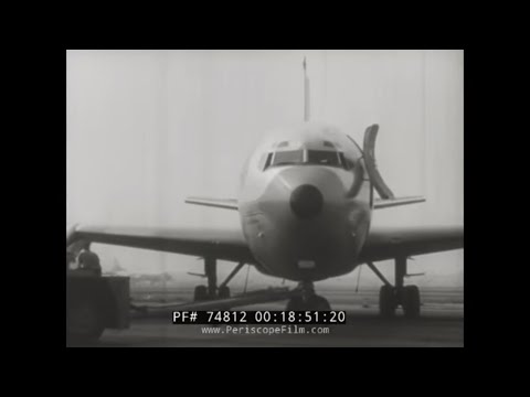 PASSENGER PLANES & JET AIRPLANES   1958 DOCUMENTARY TV SHOW  74812