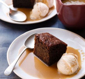 Sticky date pudding.