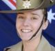 Soldier Natasha Rowley, who died at a buck's party in Melbourne on July 16.