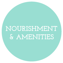 Nourishment & Amenities