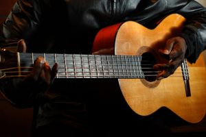 Portrait of Aboriginal Singer/Songwriter, Gurrumul Yunupingu. picture Justin McManus.