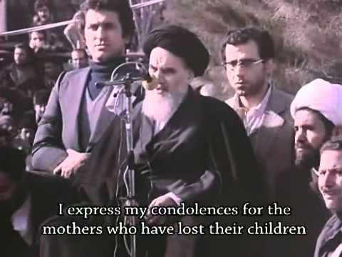 Imam Khomeini's first speech after arrival from Exile in February 1979