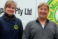 Peter Pavlis (right) has been charged with the murder of Jennifer Borchardt, his co-director at The Muesli Company. 