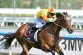 Lankan Rupee winning the Kevin Heffernan Stakes.