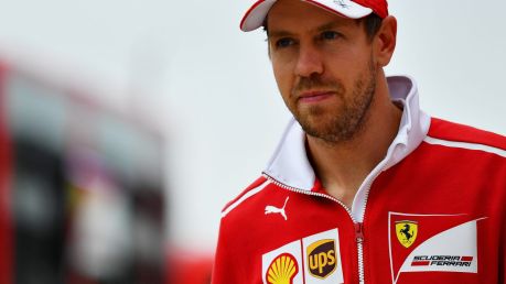 One-point lead: Vettel lost ground to Lewis Hamilton..