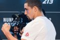 Robert Whittaker (right) featured in the last UFC event in Sydney.
