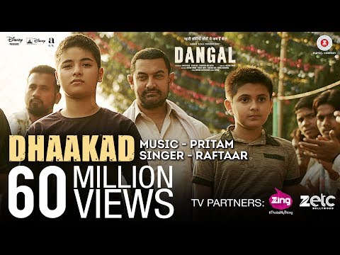 Dhaakad – Dangal | Aamir Khan | Pritam | Amitabh Bhattacharya | Raftaar