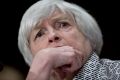 Janet Yellen told the Senate Banking Committee on Thursday that inflation risks were "two-sided".