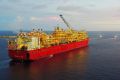 DCIM\100MEDIA\DJI_0155.JPG Shell Australia's Prelude floating LNG platform has arrived in Australia