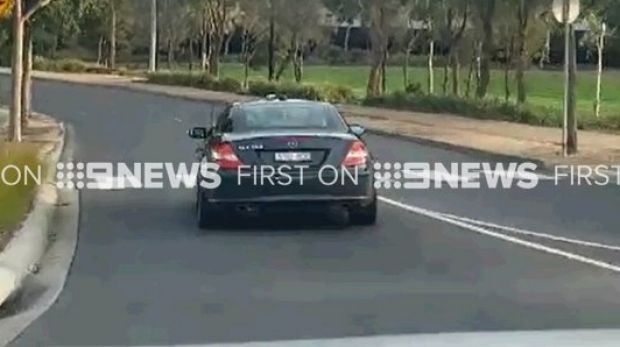 Detectives investigating the death of Karen Ristevski have been spotted retracing her movements in a black Mercedes ...