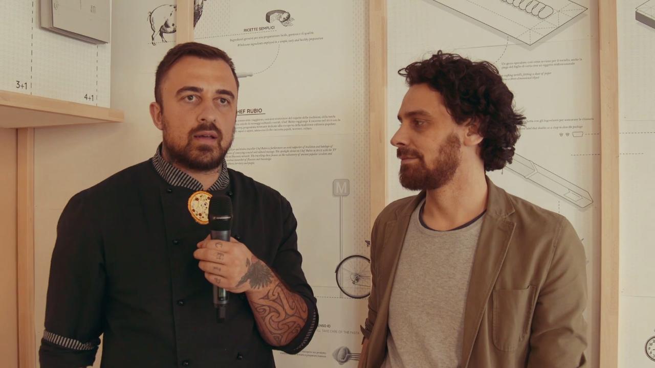 Chef vs Designer: Origami Italiani con Rubio