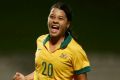 On the rise: Sam Kerr.