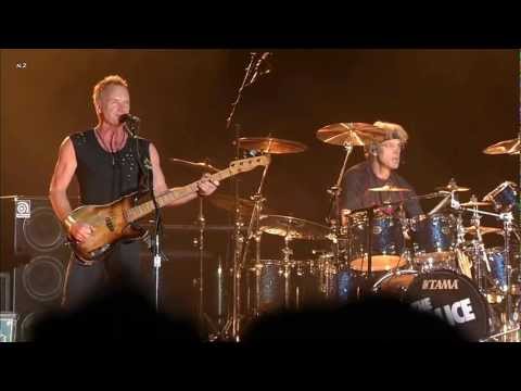 The Police - Message in a Bottle 2008 Live Video HD