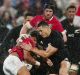 Sent off: Sonny Bill Williams was sent off in the second Test between the All blacks and the Lions.