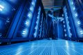 An employee of the German Climate Computing Center on the "Mistral" supercomputer, which collects vast amounts of data ...