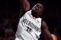 Melbourne United's Majok Majok impressed NBA club Dallas Mavericks at a mini camp earlier this month.

.