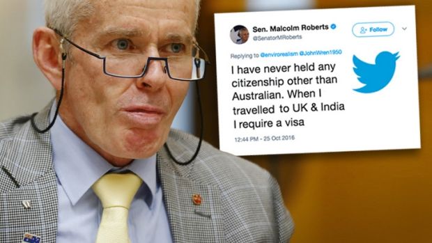 One Nation senator Malcolm Roberts is refusing to release documents about his citizenship status.