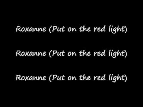 The police Roxanne + lyrics