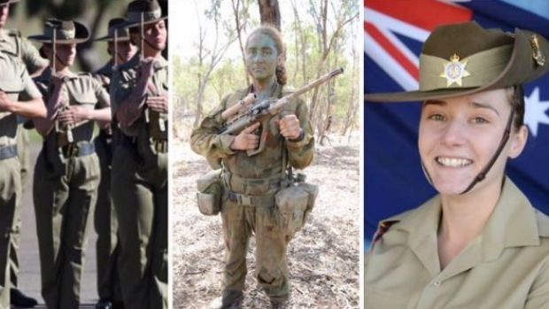 Natasha Rowley graduated as a soldier with the Australian Army in March.