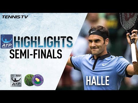 Highlights: Roger Federer, Alexander Zverev Advance To Halle Final 2017